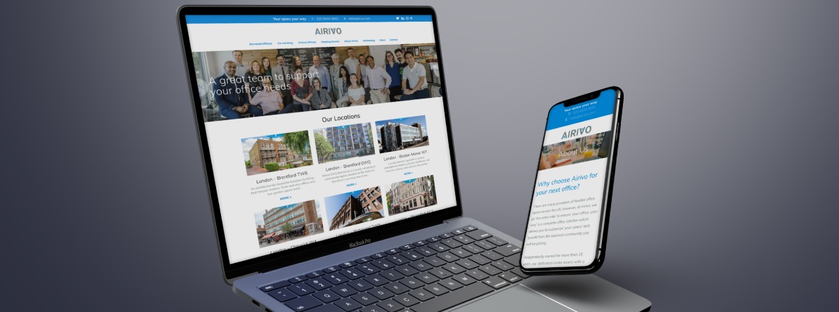 Airivo Website Design