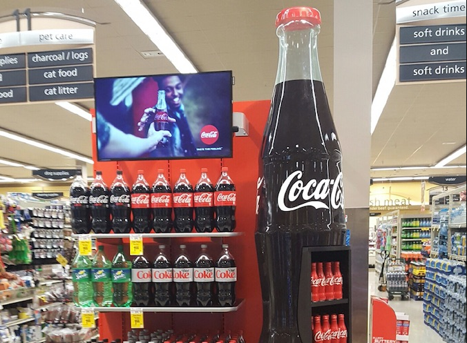 Coco Cola In Display Store Systems