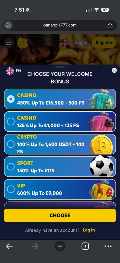 Credit Card Casino Bonuses