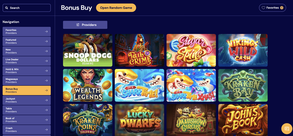 Games Available at Credit Card Casinos